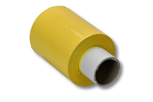 1 Rolle Mini Stretchfolie / 100mm x 150m / 23my / Farbe: gelb von Livepac Office