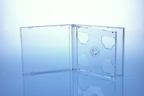 10 CD/DVD Hüllen / 2er 2fach Jewelcase für 2 Disc/glasklar transparent 10 CD/DVD Hüllen / 2er 2fach Jewelcase für 2 Disc/glasklar transparent von Livepac-Office
