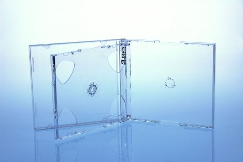 10 CD/DVD Jewelcase 3fach 3er / Hüllen für 3 Disc/glasklar/transparent 10 CD/DVD Jewelcase 3fach 3er / Hüllen für 3 Disc/glasklar/transparent von Livepac-Office