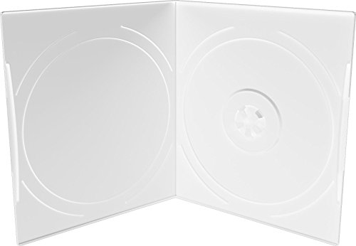 10 Pocket DVD CD Hüllen/transparent/Größe: 12,5cm x 12,5cm x 7mm von Livepac-Office