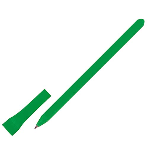 10x Kugelschreiber aus Papier / Farbe: grün von Livepac Office