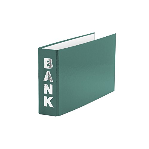 3 Bankordner / 140x250mm / für Kontoauszüge / Farbe: grün von Livepac-Office
