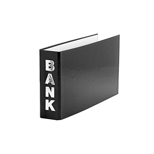 5 Bankordner / 140x250mm / für Kontoauszüge / Farbe: schwarz von Livepac-Office