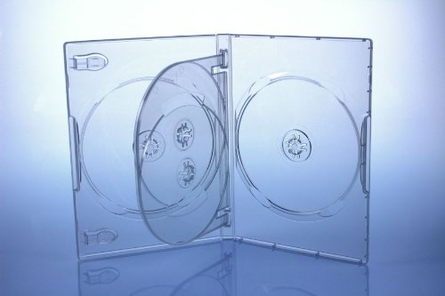 5 DVD Hüllen/Farbe: transparent / 4er 4fach DVD Box 5 DVD Hüllen/Farbe: transparent / 4er 4fach DVD Box von Livepac-Office