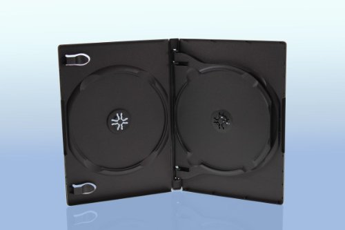 5 DVD Hüllen / 3fach 3er-DVD-Box/Farbe: schwarz 5 DVD Hüllen / 3fach 3er-DVD-Box/Farbe: schwarz von Livepac-Office