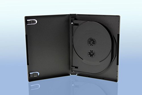 5 DVD Hüllen / 5fach 5er DVD Box / schwarz von Livepac-Office
