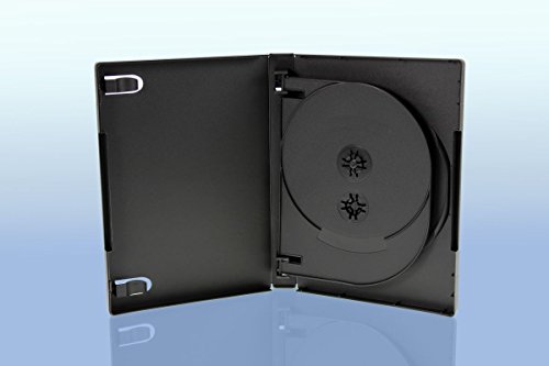 5 DVD Hüllen / 5fach 5er DVD Box / schwarz 5 DVD Hüllen / 5fach 5er DVD Box / schwarz von Livepac-Office