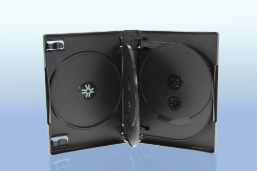 5 DVD Hüllen / 8fach 8er Box/Farbe: schwarz 5 DVD Hüllen / 8fach 8er Box/Farbe: schwarz von Livepac-Office