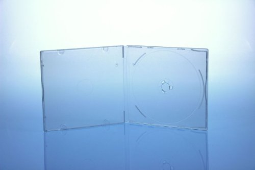 50 CD/DVD Hüllen unzerbrechlich/transparent ultraklar/slimcase 50 CD/DVD Hüllen unzerbrechlich/transparent ultraklar/slimcase von Livepac-Office