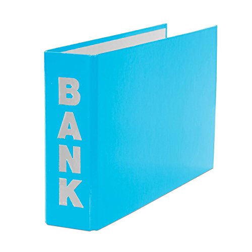 Bankordner / 140x250mm / für Kontoauszüge / Farbe: hellblau von Livepac Office