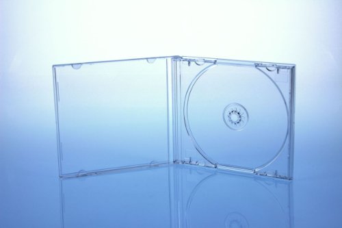 CD/DVD Jewelcase Hüllen für 1 Disc/glasklar/transparent CD/DVD Jewelcase Hüllen für 1 Disc/glasklar/transparent von Livepac-Office