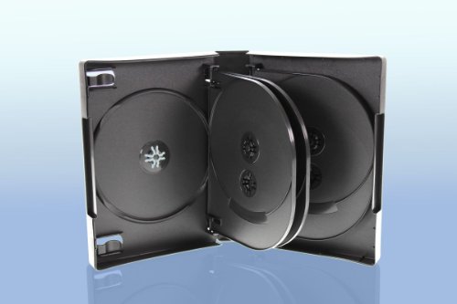 DVD Hülle / 10fach 10er DVD Box/Farbe: schwarz DVD Hülle / 10fach 10er DVD Box/Farbe: schwarz von Livepac-Office