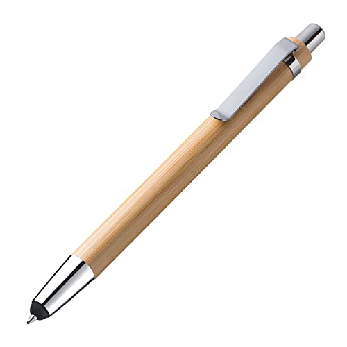 Holz Touchpen-Kugelschreiber aus Bambus von Livepac Office