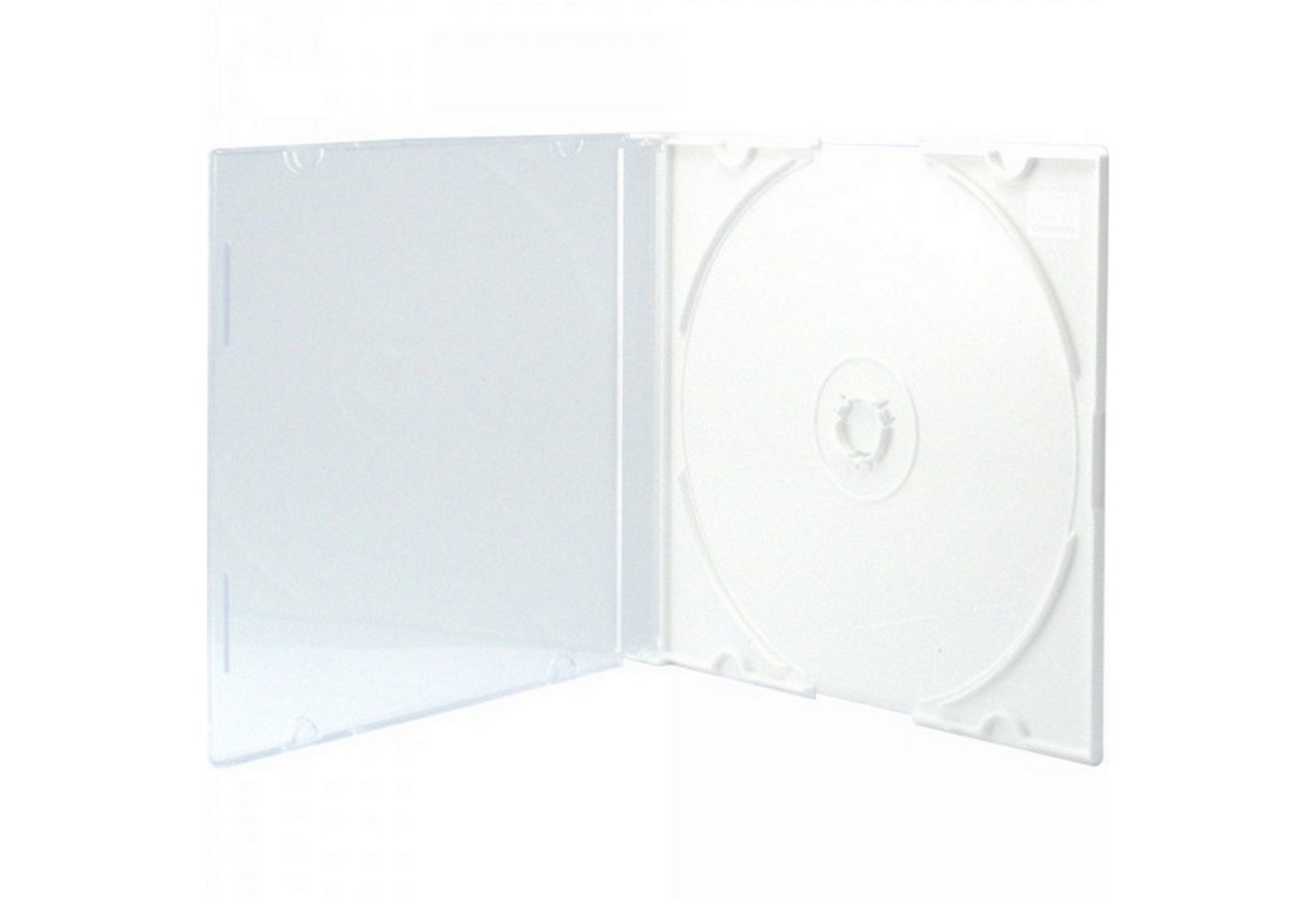 Sauerwald CD-Hülle 10 DVD CD Hüllen Single slimcase professional weiß Sauerwald CD-Hülle 10 DVD CD Hüllen Single slimcase professional weiß von Sauerwald