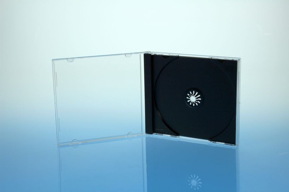 Livepac Office CD-Hülle 100 CD Jewelcases / CD Hüllen für 1 Disc von Livepac Office