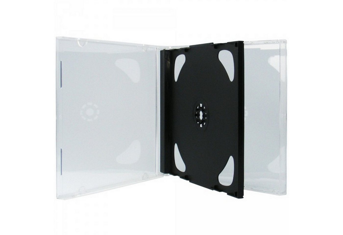 Mediarange CD-Hülle 100 DVD CD Hüllen 2fach 2er doppel Jewelcase black Mediarange CD-Hülle 100 DVD CD Hüllen 2fach 2er doppel Jewelcase black von Mediarange