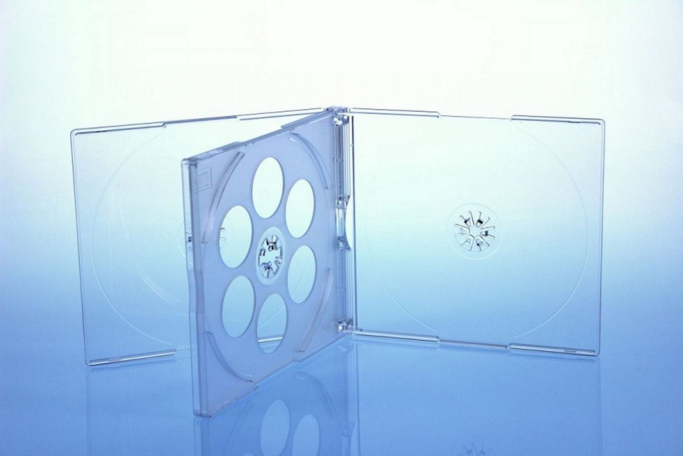 Sauerwald CD-Hülle 25 CD/DVD Jewelcase 4fach 4er / Hüllen für 4 Disc / glasklar/transpare Sauerwald CD-Hülle 25 CD/DVD Jewelcase 4fach 4er / Hüllen für 4 Disc / glasklar/transpare von Sauerwald