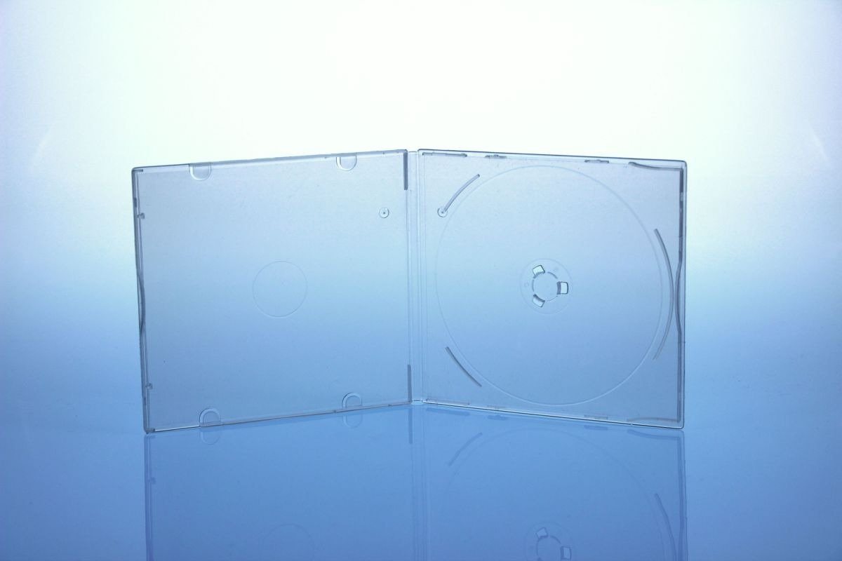 Sauerwald DVD-Hülle 10 CD/DVD Hüllen unzerbrechlich / transparent ultraklar / slimcase Sauerwald DVD-Hülle 10 CD/DVD Hüllen unzerbrechlich / transparent ultraklar / slimcase von Sauerwald