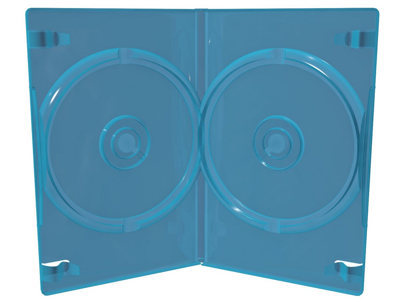 Mediarange DVD-Hülle 10 Doppel Bluray Hüllen 2er 2fach Blu Ray Mediarange DVD-Hülle 10 Doppel Bluray Hüllen 2er 2fach Blu Ray von Mediarange