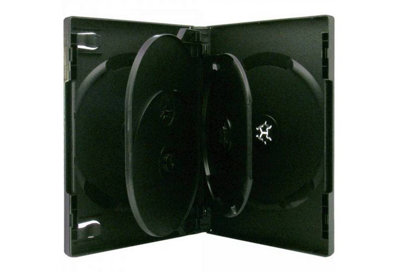Livepac Office DVD-Hülle 10 XLayer 5fach 5er DVD CD Box Hüllen black von Livepac Office