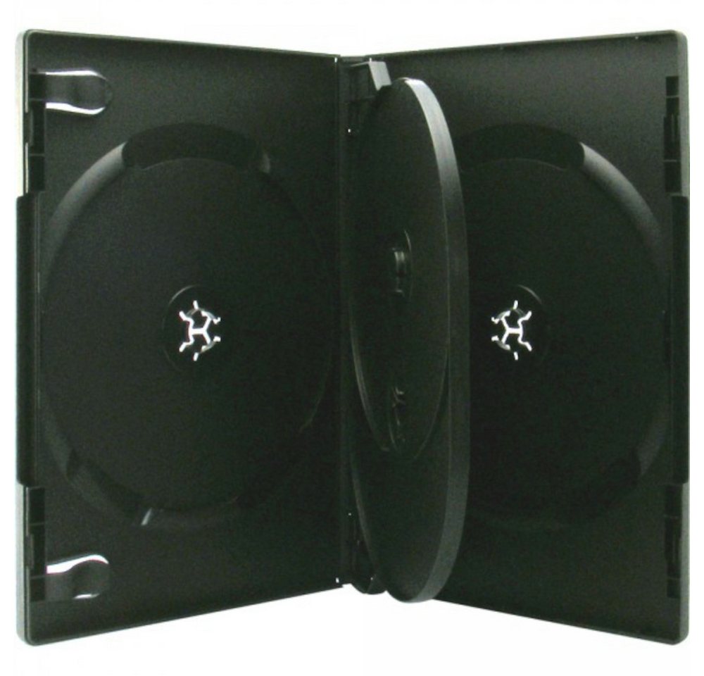 Sauerwald DVD-Hülle 10 DVD CD Hüllen 4fach 4er-DVD-Box schwarz professional Sauerwald DVD-Hülle 10 DVD CD Hüllen 4fach 4er-DVD-Box schwarz professional von Sauerwald