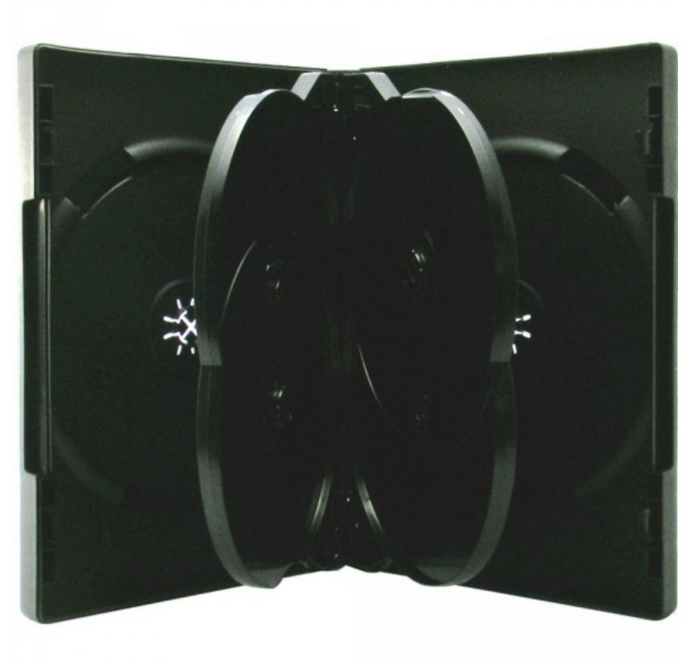 Sauerwald DVD-Hülle 10 DVD CD Hüllen 6fach 6er-DVD-Box schwarz professional Sauerwald DVD-Hülle 10 DVD CD Hüllen 6fach 6er-DVD-Box schwarz professional von Sauerwald