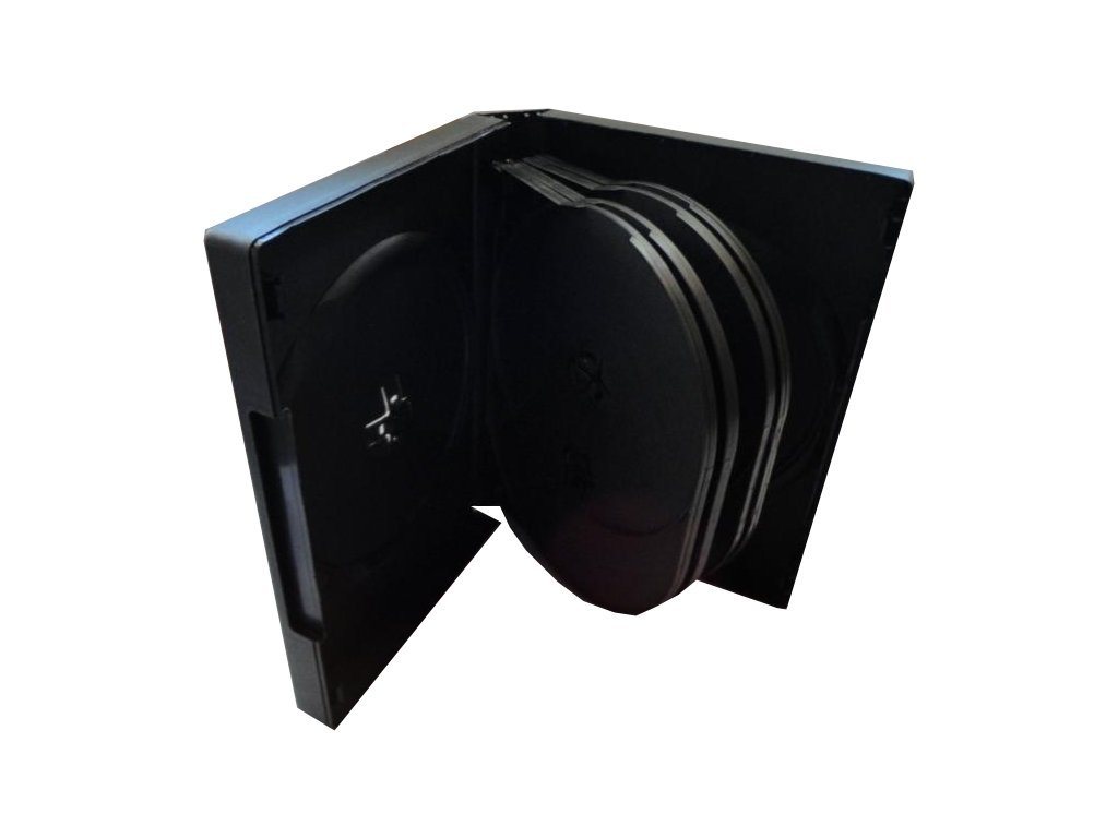 Mediarange DVD-Hülle 25x 10fach 10er DVD CD Box Hüllen black Mediarange DVD-Hülle 25x 10fach 10er DVD CD Box Hüllen black von Mediarange