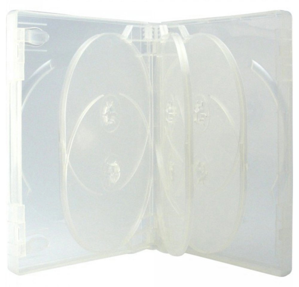 Sauerwald DVD-Hülle 3 Stück 8fach 8er DVD CD Box Hüllen transparent Sauerwald DVD-Hülle 3 Stück 8fach 8er DVD CD Box Hüllen transparent von Sauerwald