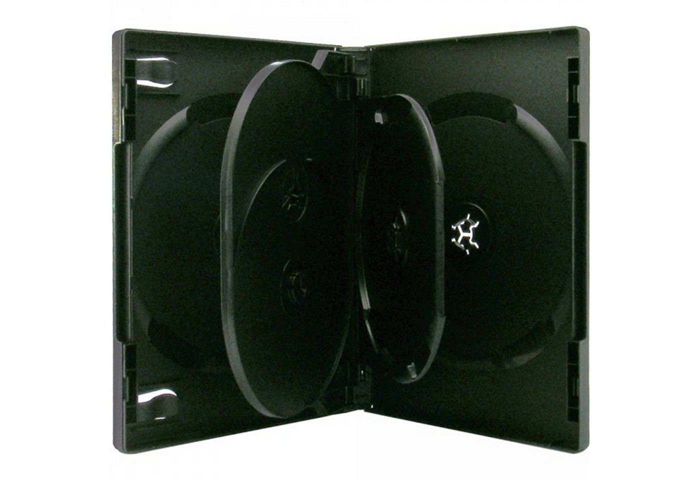 Sauerwald DVD-Hülle 4 XLayer 5fach 5er DVD CD Box Hüllen black Sauerwald DVD-Hülle 4 XLayer 5fach 5er DVD CD Box Hüllen black von Sauerwald