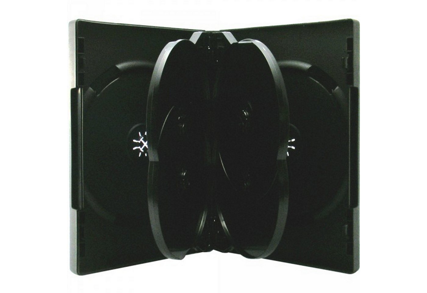Sauerwald DVD-Hülle 4x DVD CD Hüllen 6fach 6er-DVD-Box schwarz eco Sauerwald DVD-Hülle 4x DVD CD Hüllen 6fach 6er-DVD-Box schwarz eco von Sauerwald