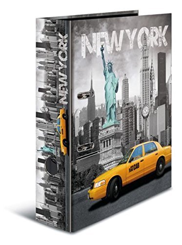 Motivordner / DIN A4 / 80mm breit / "New York" von Livepac-Office