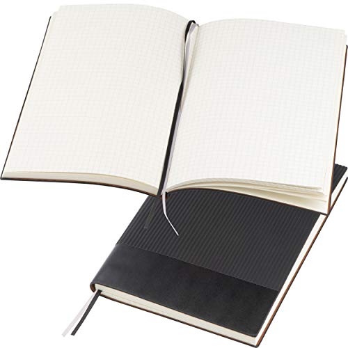 Notizbuch / A5 / 200 karierten Seiten / mit flexiblem Soft-Cover von Livepac-Office