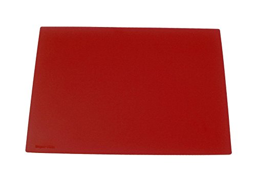 Schreibtischunterlage 30x42cm / Farbe: transluzent rot von Livepac-Office