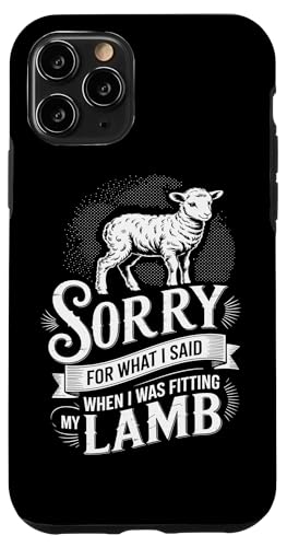 Lamm Show Lamm Viehzucht Show Lammshow Hülle für iPhone 11 Pro von Livestock Show Gifts | Lamb Show Gifts