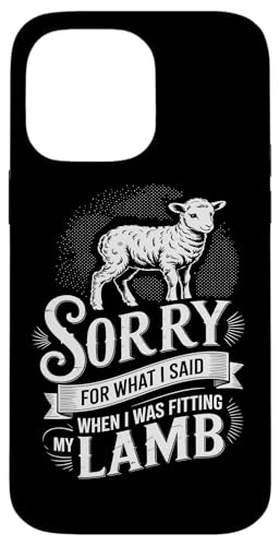 Lamm Show Lamm Viehzucht Show Lammshow Hülle für iPhone 14 Pro Max von Livestock Show Gifts | Lamb Show Gifts