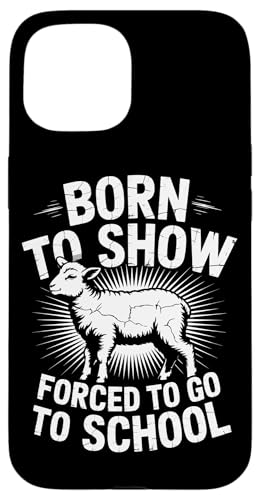 Lamm Show Lamm Viehzucht Show Lammshow Hülle für iPhone 15 von Livestock Show Gifts | Lamb Show Gifts