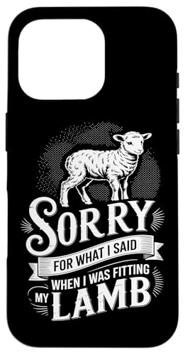 Lamm Show Lamm Viehzucht Show Lammshow Hülle für iPhone 16 Pro von Livestock Show Gifts | Lamb Show Gifts