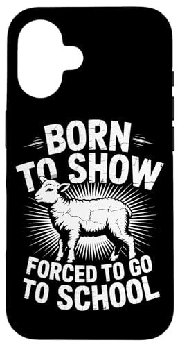 Lamm Show Lamm Viehzucht Show Lammshow Hülle für iPhone 16 von Livestock Show Gifts | Lamb Show Gifts