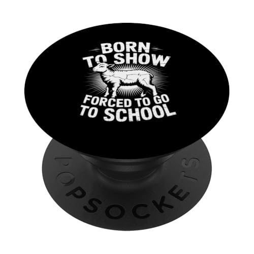 Lamm Show Lamm Viehzucht Show Lammshow PopSockets Klebender PopGrip von Livestock Show Gifts | Lamb Show Gifts