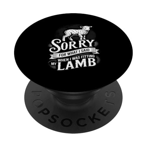Lamm Show Lamm Viehzucht Show Lammshow PopSockets Klebender PopGrip von Livestock Show Gifts | Lamb Show Gifts