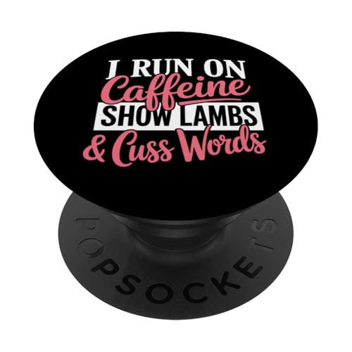 Lamm Show Lamm Viehzucht Show Lammshow PopSockets Klebender PopGrip von Livestock Show Gifts | Lamb Show Gifts