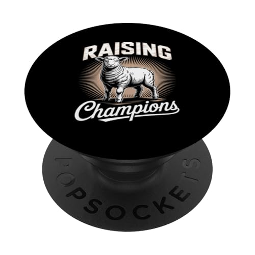 Lamm Show Lamm Viehzucht Show Lammshow PopSockets Klebender PopGrip von Livestock Show Gifts | Lamb Show Gifts