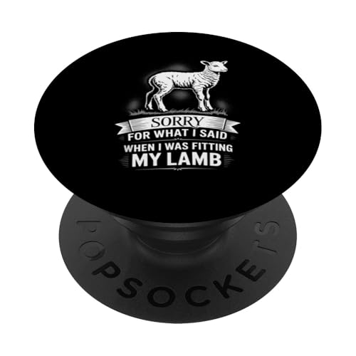 Lamm Show Lamm Viehzucht Show Lammshow PopSockets Klebender PopGrip von Livestock Show Gifts | Lamb Show Gifts