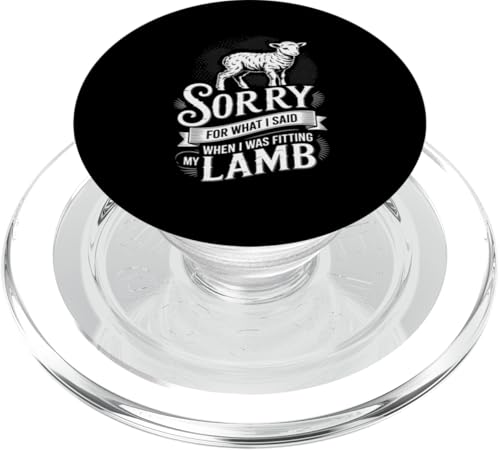 Lamm Show Lamm Viehzucht Show Lammshow PopSockets PopGrip für MagSafe von Livestock Show Gifts | Lamb Show Gifts