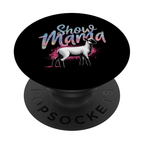 Show Lamb Show Livestock Show Mama PopSockets Klebender PopGrip von Livestock Show Gifts | Lamb Show Gifts