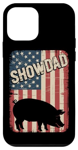 Papa Pig Show Vieh Show Papa Hülle für iPhone 12 mini von Livestock Show Gifts | Pig Show Gifts