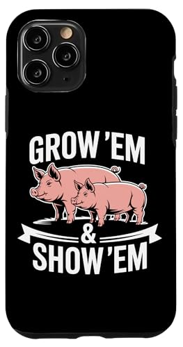 Pig Show Schwein Vieh Show Pig Show Hülle für iPhone 11 Pro von Livestock Show Gifts | Pig Show Gifts