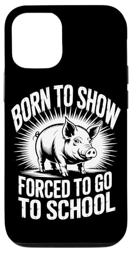 Pig Show Schwein Vieh Show Pig Show Hülle für iPhone 12/12 Pro von Livestock Show Gifts | Pig Show Gifts