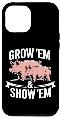 Pig Show Schwein Vieh Show Pig Show Hülle für iPhone 12 Pro Max von Livestock Show Gifts | Pig Show Gifts