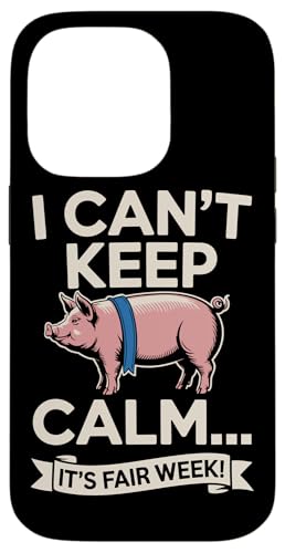 Pig Show Schwein Vieh Show Pig Show Hülle für iPhone 14 Pro von Livestock Show Gifts | Pig Show Gifts